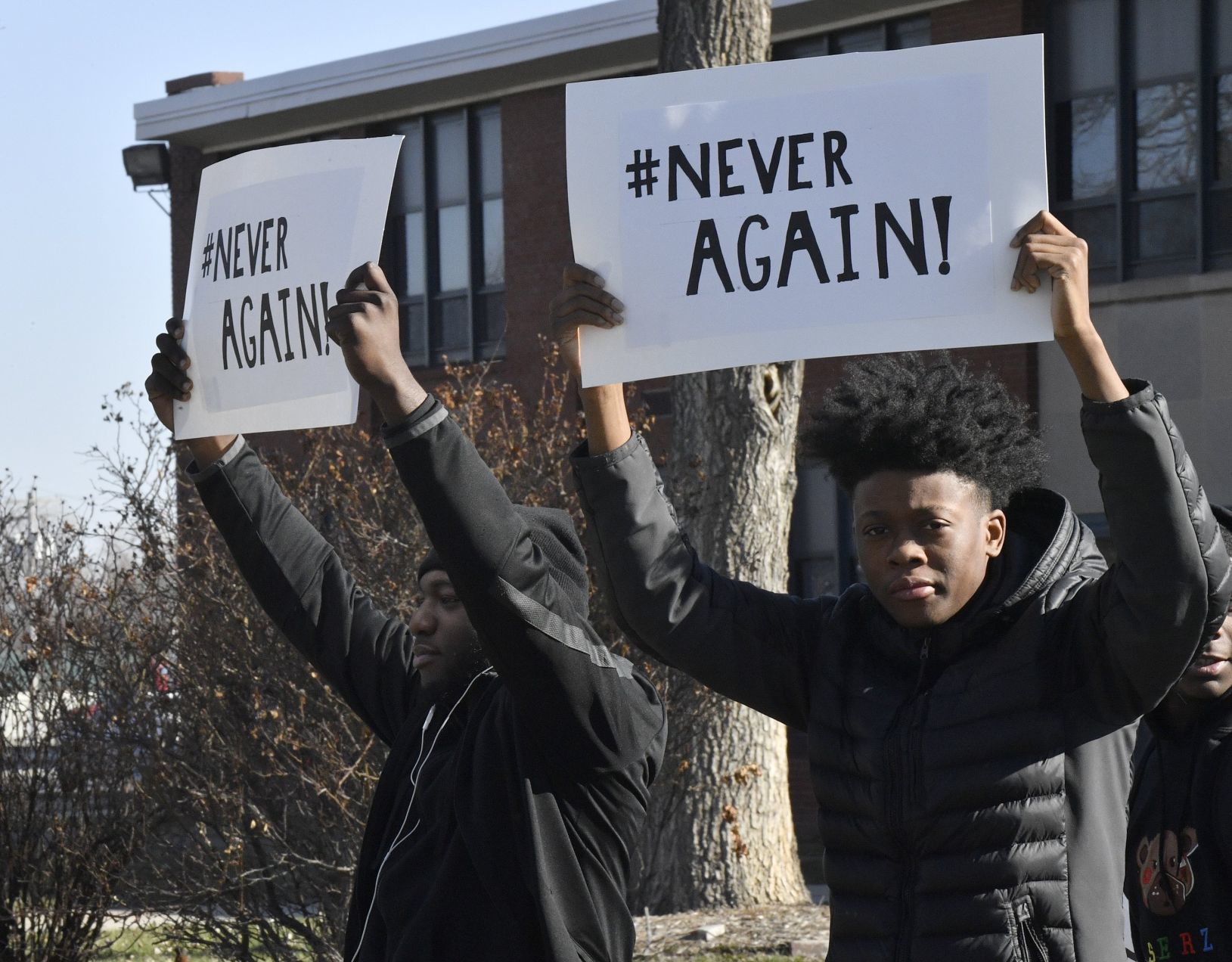 Madison High School students walk out